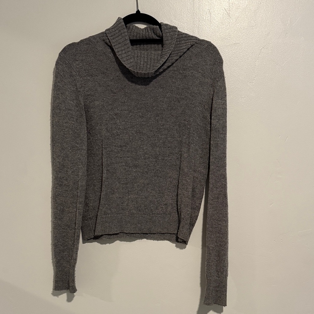 Brandy Melville Gray Turtle Neck Sweater